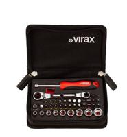 310400 Virax 41-Piece Imperial 1/4 in Compact Socket Set with Ratchet