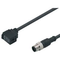 e11429 ifm electronic Male 1 way M12 to Female 1 way Valve Connector Sensor Actuator Cable, 2 m