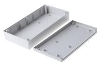 1599hsgy Hammond 1599 Series Grey ABS Handheld Enclosure, , IP54, 220 x 110 x 44.8mm