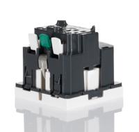 1450730000 Weidmuller White 1 Gang Plug Socket, 2+E Poles, 16A, Type F - German Schuko, Indoor Use