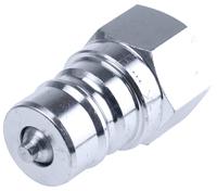 6605-12-12 Parker Steel Male Hydraulic Quick Connect Coupling, G 3/4 Female