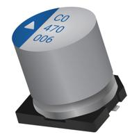 ahc1012471m025r KYOCERA AVX 470μF Hybrid Aluminium Electrolytic Capacitor 25V dc, Surface Mount - AHC1012471M025R