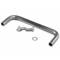 1427s3 Hammond Chrome Steel Drawer Handle 38 mm Height, 109mm Width, 8mm Length