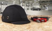 918-5680 Portwest Black Micro Bump Cap, ABS Protective Material