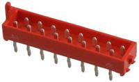8-215464-6 TE Connectivity Micro-MaTch Series Straight Through Hole PCB Header, 16 Contact(s), 1.27 mm Pitch, 2 Row, Shrouded