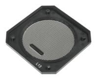grille-10-es Visaton Black Square Speaker Grill for 10 cm/4 in, 10 cm/8 in Speaker Size