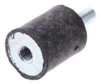 2530vd20-45 FIBET M8 Anti Vibration Mount, Male to Female Bobbin with 26.4kg Compression Load