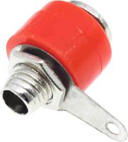 208-0293 RS PRO Red Female Banana Socket, 4 mm Connector, Solder Termination, 19A, 30V, Nickel Plating