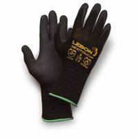 dexitouch-8 Lebon Protection DEXITOUCH Black Elastane, Polyamide Glove, Size 8, Aqua Polymer Coating