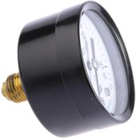 mat2-f20b24 Bourdon Analogue Pressure Gauge 16bar Back Entry 50mm Outside Diameter