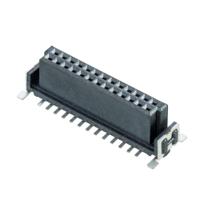 m55-6002642r HARWIN M55-600 Series Vertical Surface Mount PCB Connector, 26-Contact, 2-Row, 1.27mm Pitch, Solder Termination