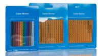 243-6409 RS PRO Clip On Cable Markers, Black, Brown, Green, Grey, Orange, Red, Violet, White, Yellow, Pre-printed "0, 1, 2, 3,