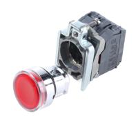 xb4bw3465 Schneider Electric Harmony XB4 Series Illuminated Push Button, Panel Mount, 22mm Cutout, SPDT, IP66, IP67, IP69(IP69K)