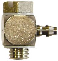 m-5alhu-4 SMC M Series Elbow Threaded Adaptor, M5 Male to Barbed 4 mm, Threaded-to-Tube Connection Style