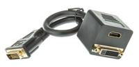 768-4172 RS PRO AV Adapter, Male DVI-D to Female DVI-D, HDMI