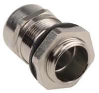 mnpt34-nc080 Alpha Wire FIT Wire Management Series Metallic Metal Cable Gland, NPT 3/4in Thread, 13mm min., 18mm max., IP66, IP68