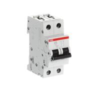 2cds252001r0205-s202-b20 ABB System Pro M Compact S200 MCB, 2P, 20A Curve B, 400V AC, 110V DC, 6 kA Breaking Capacity