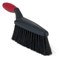 521552 Vikan Hard Bristle Black Scrubbing Brush, 54mm bristle length, Hair bristle material