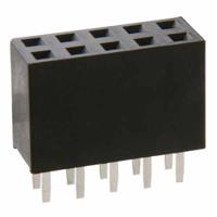 m20-7830346 HARWIN Straight Through Hole Mount PCB Socket, 6-Contact, 2-Row, 2.54mm Pitch, Solder Termination