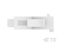 926302-1 TE Connectivity, Universal MATE-N-LOK Male PCB Connector Housing, 6.35mm Pitch, 10 Way, 1 Row