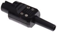 px0646 Bulgin, PX0646 Miniature Power Connector Cable Mount Socket, 2P + E, Solder Termination, 3A, 250 V ac