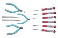 3600ku Weller Erem 11 Piece ESD Tool Kit with ESD-Safe Plastic Case