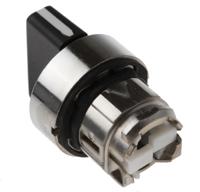 zb4bd3 Schneider Electric Harmony XB4 Series 3 Position Selector Switch Head, 22mm Cutout, Black Handle