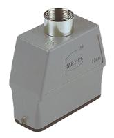 09200160441 HARTING Han A Heavy Duty Power Connector Hood, PG21 Thread, Top Entry