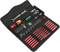 05135926001 Wera 35 Piece Kraftform Kompakt W 1 Maintenance Tool Kit with Pouch, Yes