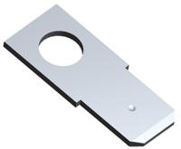 63038-1 TE Connectivity FASTON .250 Uninsulated Male Spade Connector, PCB Tab, 6.35 x 0.81mm Tab Size