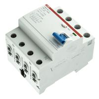 2csf204001r1400-f204-ac-40003 ABB F200 RCCB, 40A, 4 Pole, 30mA, Type AC