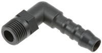 419-7394 RS PRO Hose Connector, Elbow Hose Tail Adaptor, R 1/8in 6mm ID
