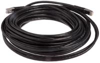 21151405-20 Roline, 20m Cat6, Black RJ45 to Male RJ45 Male, S/FTP Shielded, Terminated PVC Sheath