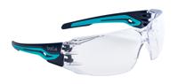 silexpsi Bolle Safety SILEX Anti-Mist UV Safety Glasses, Clear PC Lens