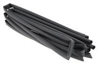 398-177 RS PRO Heat Shrink Tubing, Black 9.5mm Sleeve Dia. x 1.2m Length 2:1 Ratio