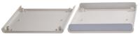 503-616 RS PRO Grey Anodised Aluminium Instrument Case, 230 x 220 x 35mm