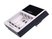 1001-0094-44-520 Ansmann  Battery Charger For NiMH 9V, AA, AAA 4 Cell with UK plug