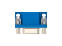2311586-4 TE Connectivity 2311586 15 Way Board Mount D-sub Connector Receptacle, 2.29mm Pitch, with Boardlock