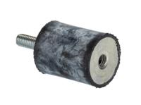126-4298 RS PRO M5 Anti Vibration Mount, Male to Female Bobbin with 11.55kg Compression Load