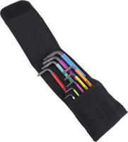 05022639001 Wera 9 piece L Shape Imperial Hex Key Set, 1 x 5/64 x101mm