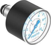 pagn-26-10-p10 Festo 10 mmin Pressure Gauge 10bar Inline 26mm Outside Diameter