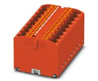 3273312 Phoenix Contact Distribution Block, 18 Way, 4mm², 24A, 450 V, Red