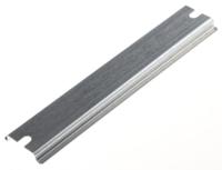 ekv-12-din-35-rail Fibox Steel Unperforated DIN Rail, Top Hat Compatible, 160mm x 35mm x 8mm