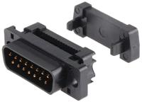 642-4862 RS PRO 15 Way Cable Mount D-sub Connector Plug, 1.27mm Pitch