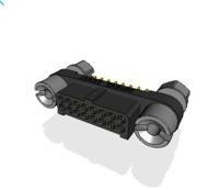 mhdas2m016yde60 Amphenol Socapex MHDAS Series Straight PCB PCB Header, 16 Contact(s), 1.27 mm Pitch, 2 Row, Shrouded