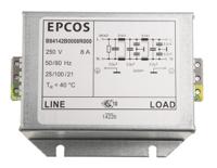 b84142b0008r000 EPCOS, B84142B*R000 8A 250 V ac/dc 60Hz, Screw Mount EMC Filter, Terminal Block, Single Phase