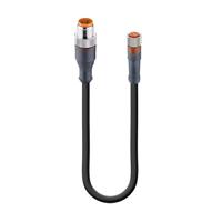 29622-rst-4-rkmv-4-2252-m Lumberg Automation Male 4 way M12 to Female 4 way M8 Sensor Actuator Cable