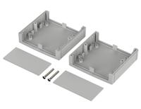 26110000-u-110-7035 Bopla Unimas Series Light Grey Polystyrene Unimas Enclosure, IP40, Light Grey Lid, 60 x 107 x 110mm