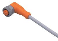 evw006 ifm electronic Female 4 way M12 to Unterminated Sensor Actuator Cable, 10m