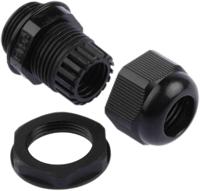 822-9681 RS PRO Black Nylon Cable Gland, PG16 Thread, 10mm min., 14mm max., IP68